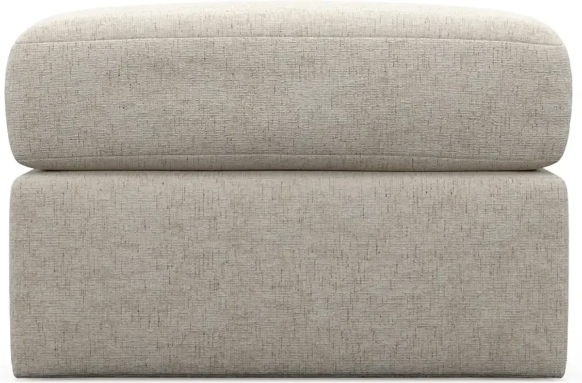 Nest Foam Comfort Tall Ottoman - M Ivory