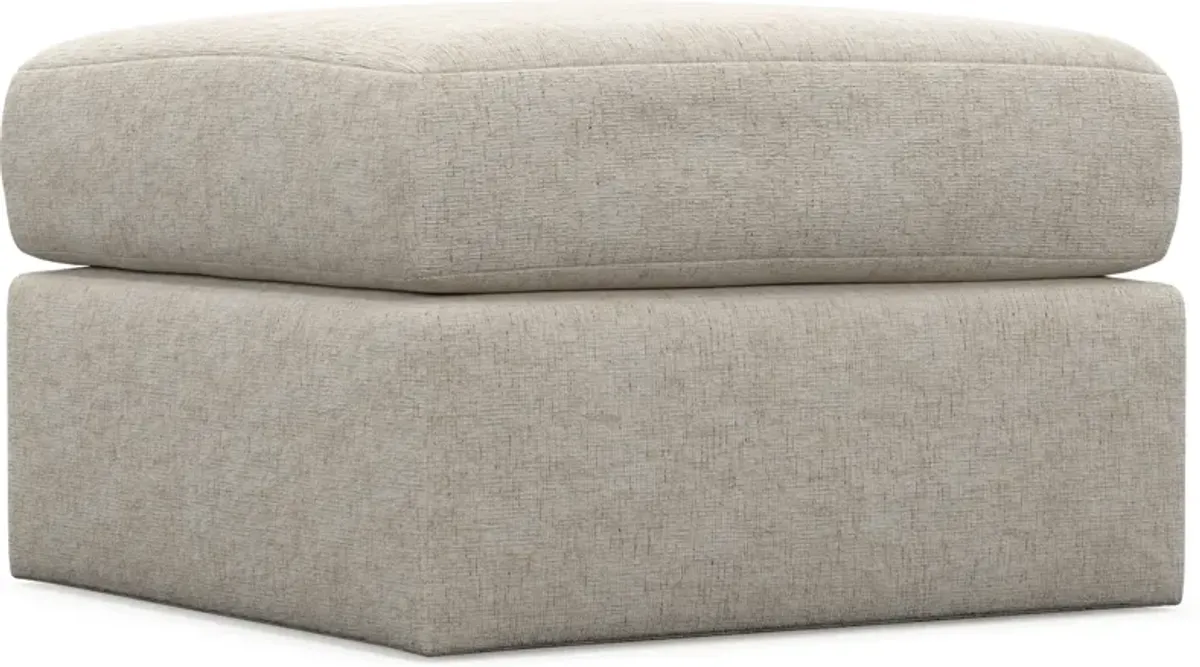 Nest Foam Comfort Tall Ottoman - M Ivory