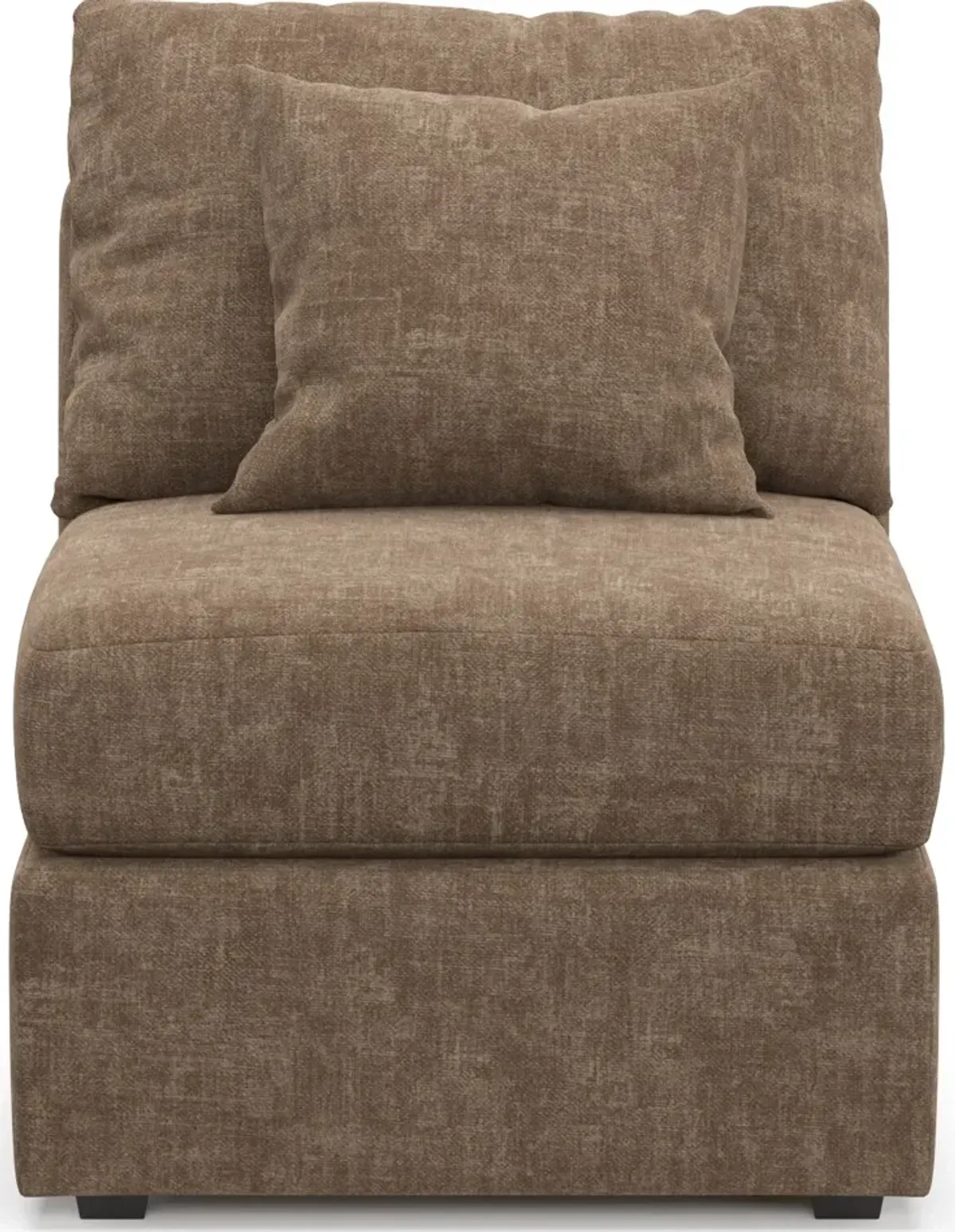 Nest Foam Comfort Eco Performance Armless Chair - Argo Java