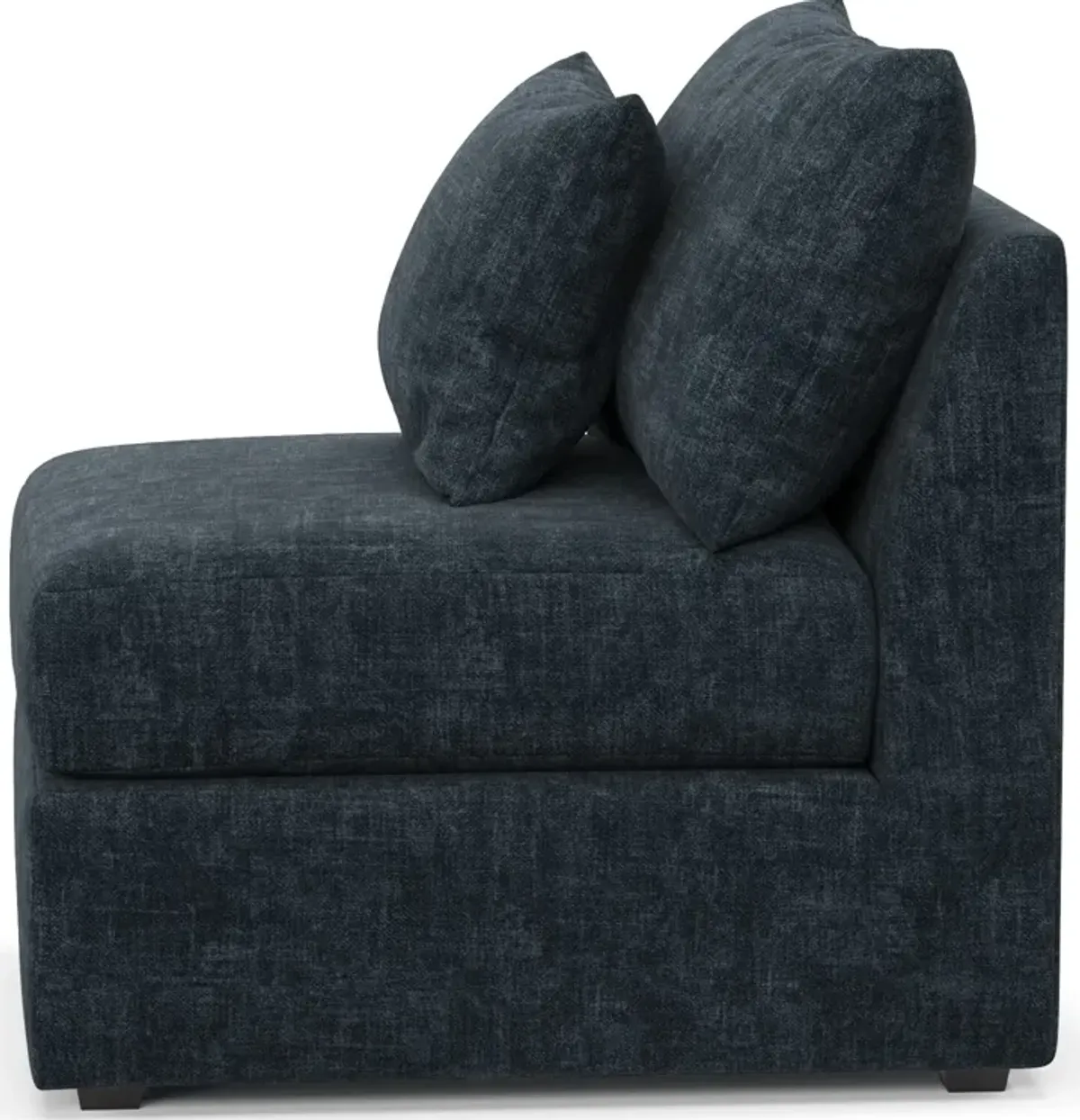 Nest Foam Comfort Eco Performance Armless Chair - Argo Navy
