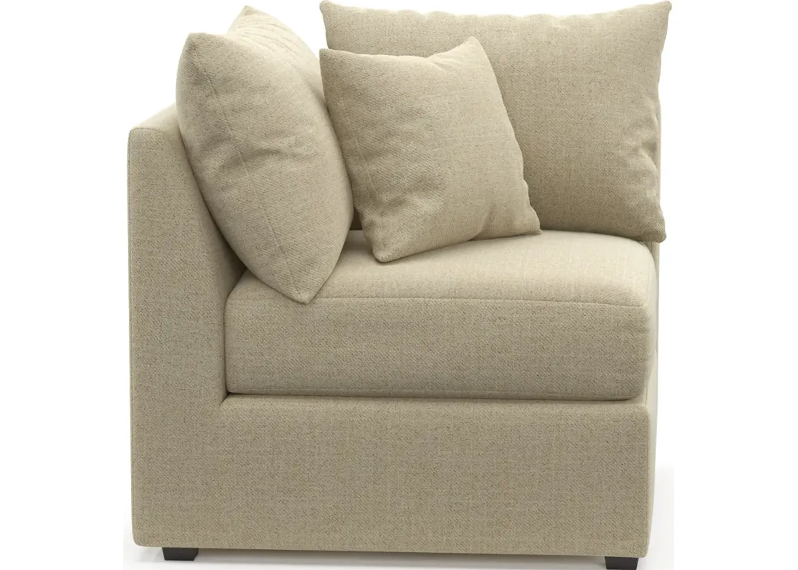 Nest Foam Comfort Eco Performance Corner Chair - Broderick Sand