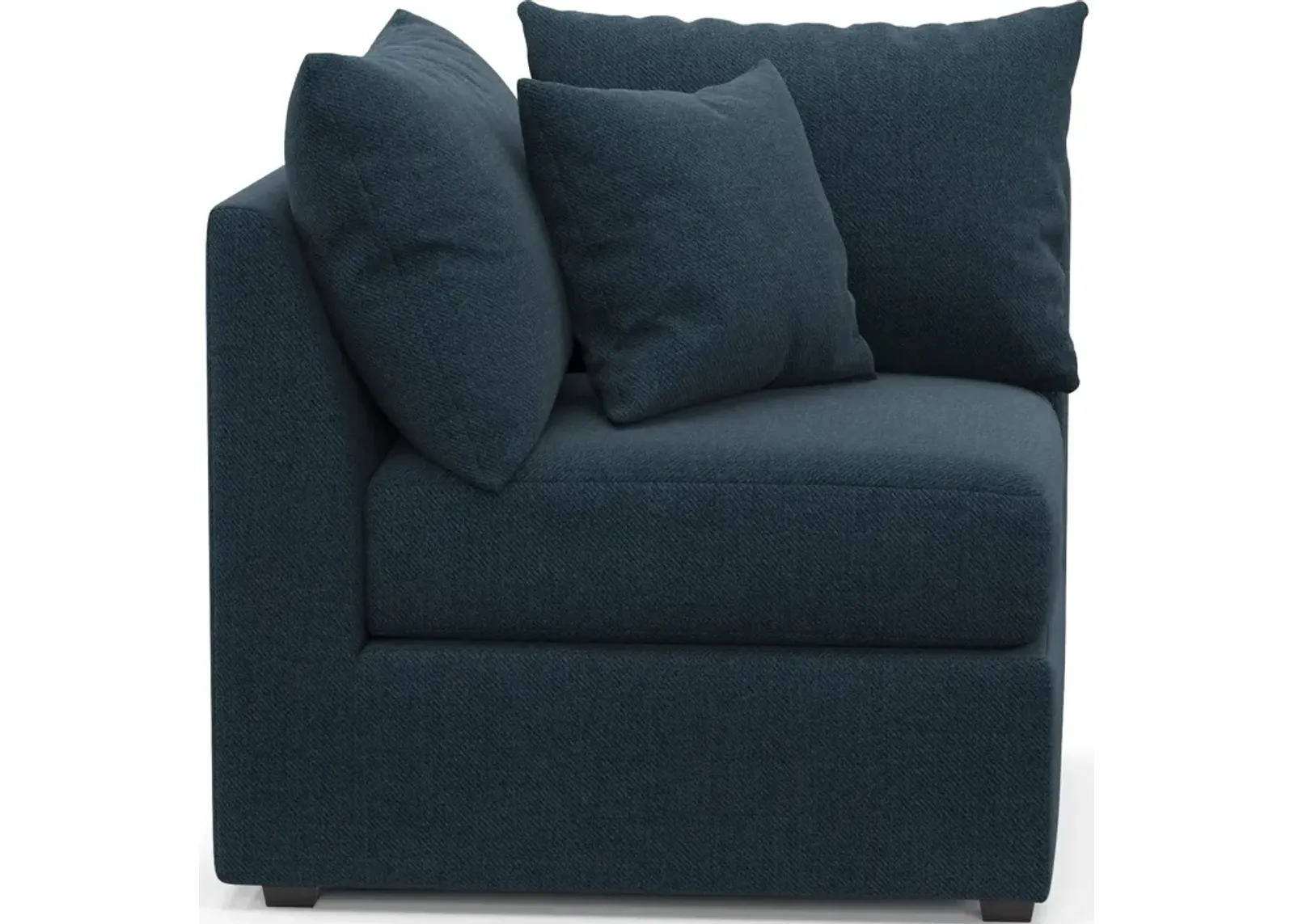 Nest Foam Comfort Eco Performance Corner Chair - Broderick Indigo