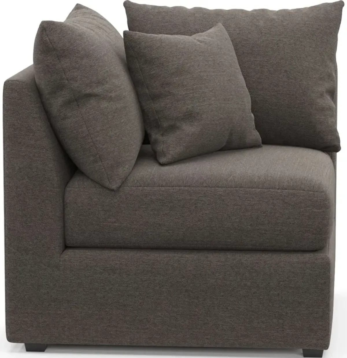 Nest Foam Comfort Eco Performance Corner Chair - Presidio Steel