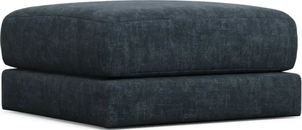 Nest Foam Comfort Eco Performance Short Ottoman - Argo Navy