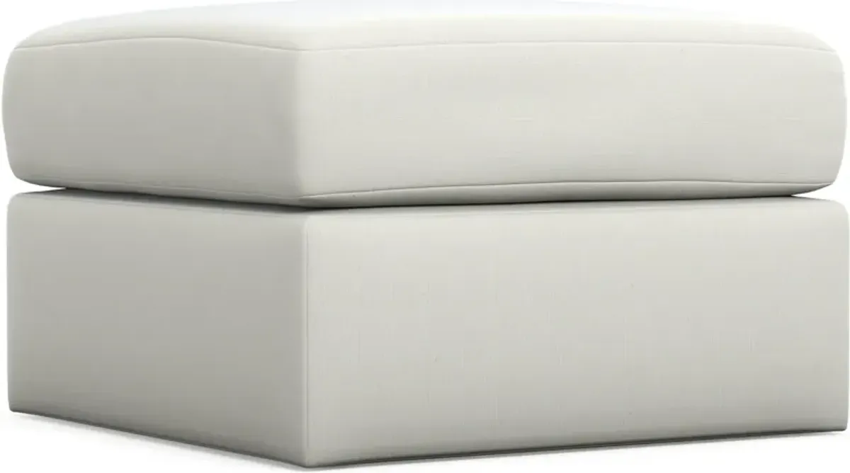 Nest Foam Comfort Eco Performance Tall Ottoman - Liv Arctic