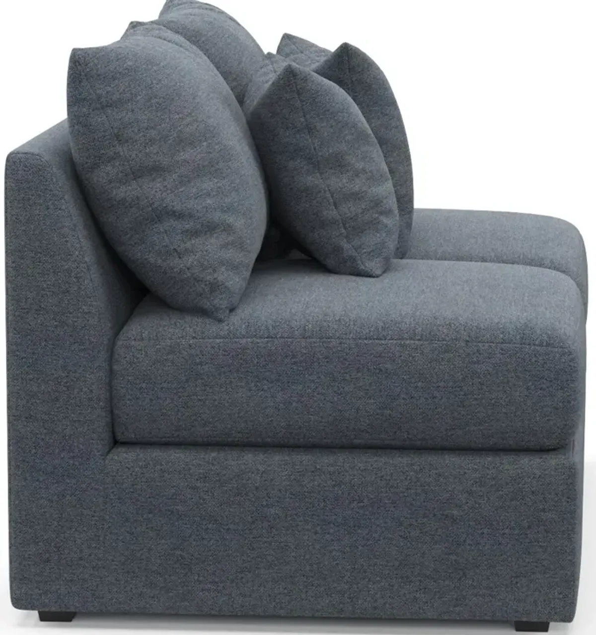 Nest Foam Comfort Eco Performance Armless Loveseat - Bridger Navy