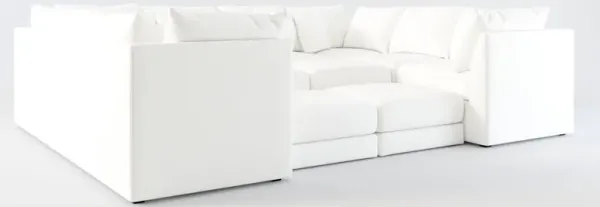 Nest Foam Comfort 7-Piece Pit Sectional - Contessa Vanilla