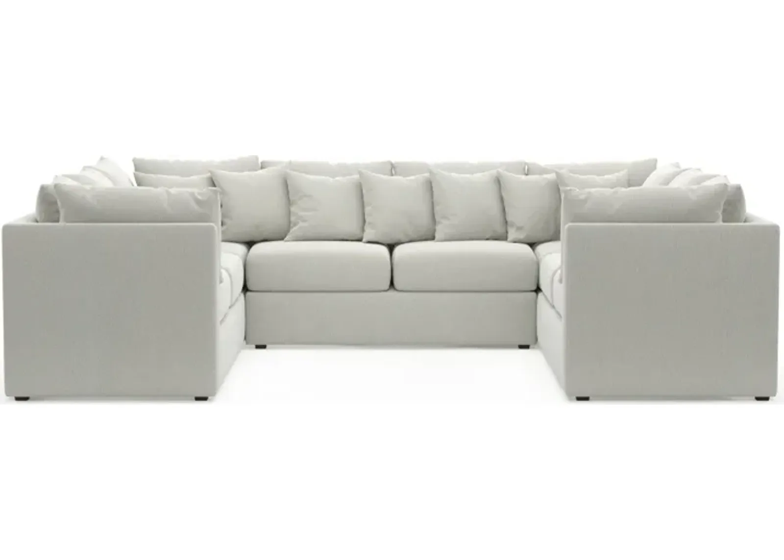 Nest Foam Comfort 3-Piece Pit Sectional - Oslo Snow