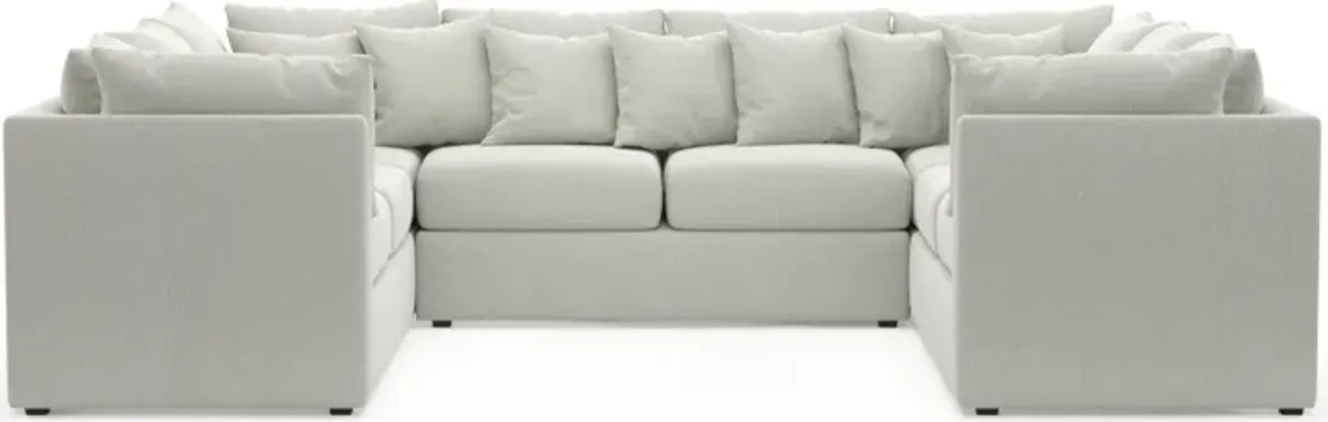 Nest Foam Comfort 3-Piece Pit Sectional - Oslo Snow