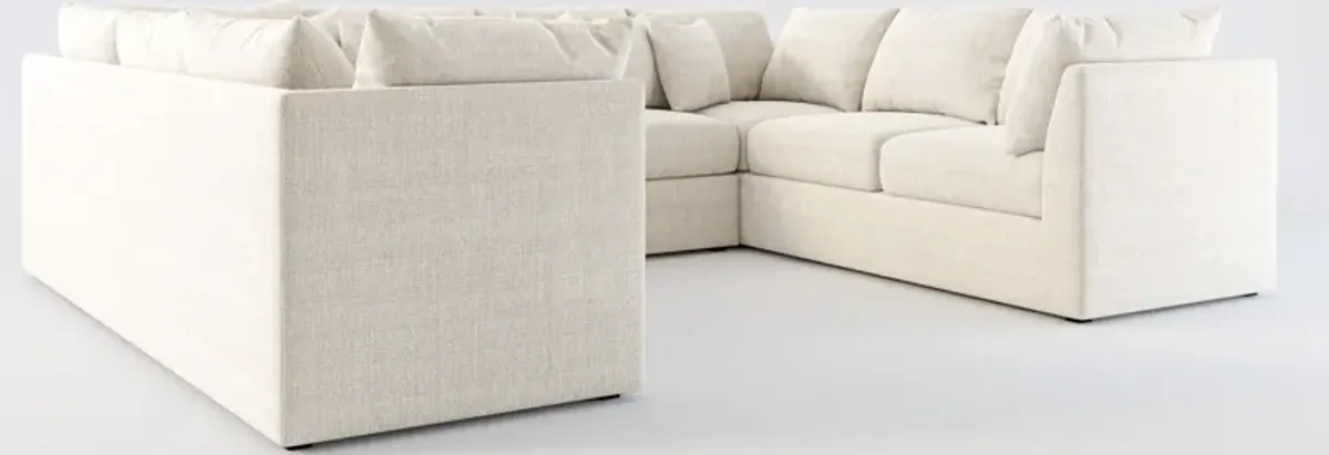 Nest Foam Comfort 3-Piece Pit Sectional - Mason Porcelain