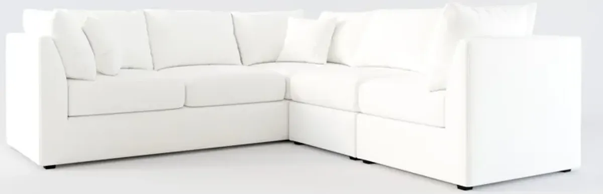 Nest Foam Comfort 3-Piece Small Sectional - Contessa Vanilla