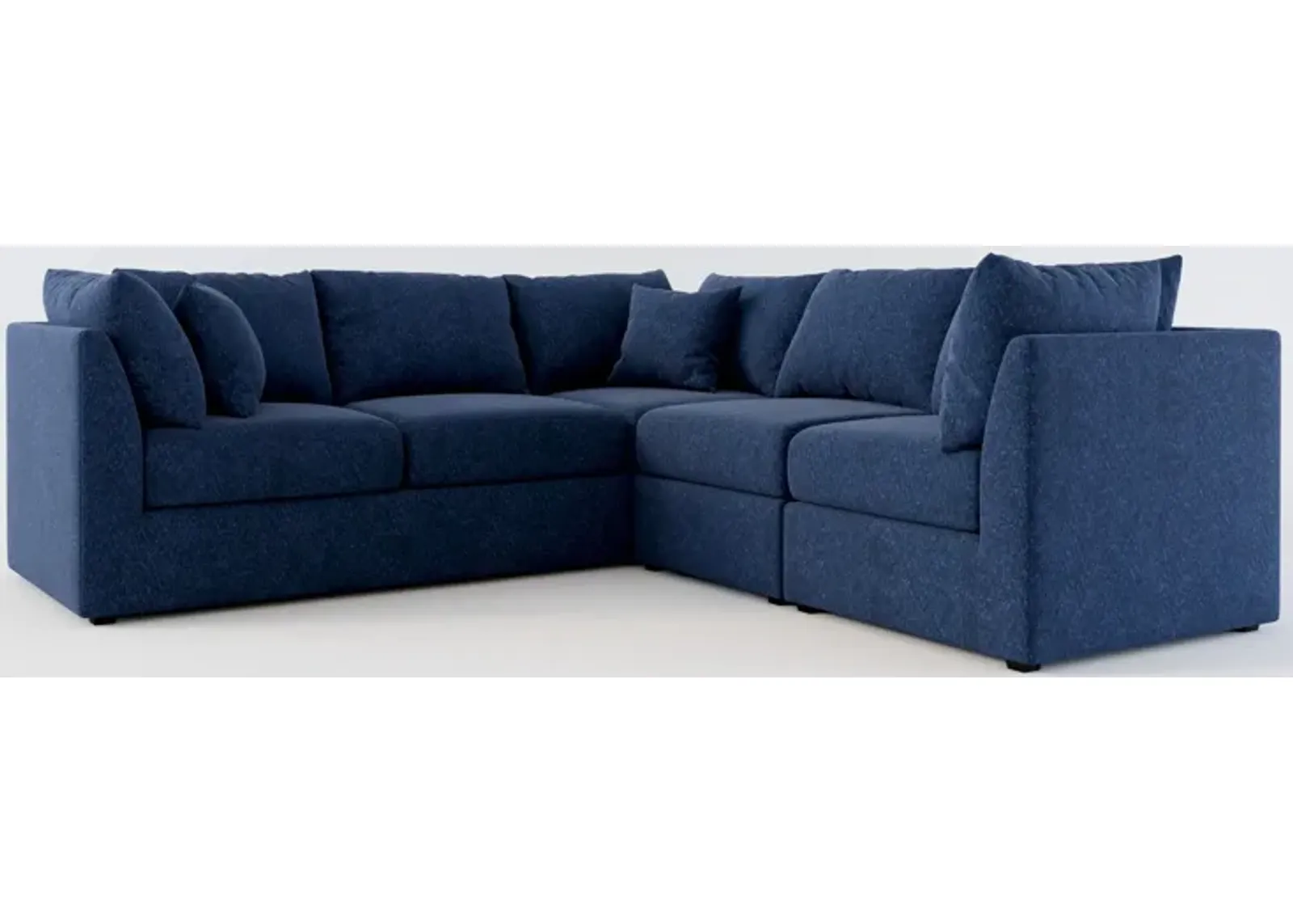 Nest Foam Comfort 3-Piece Small Sectional - Oslo Navy