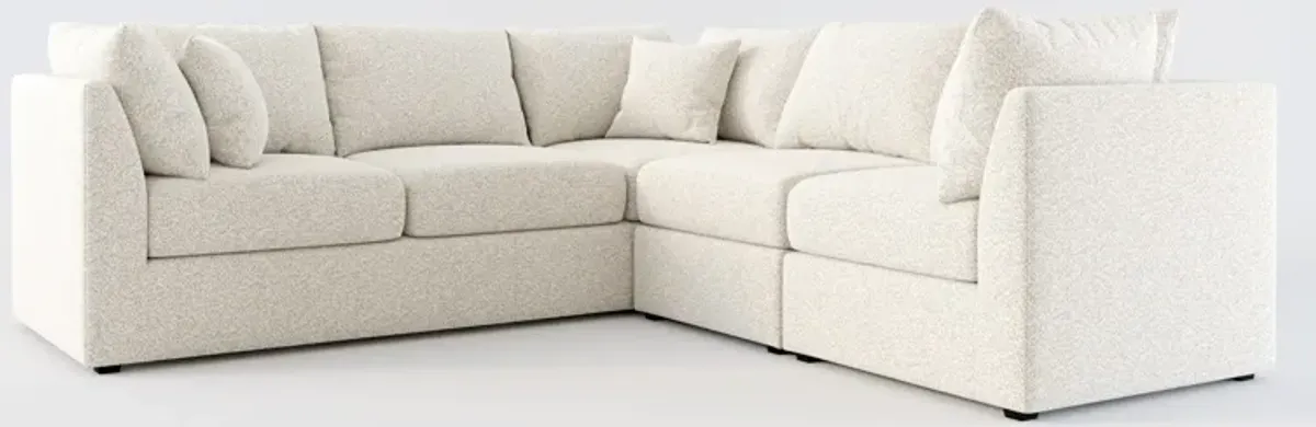 Nest Foam Comfort 3-Piece Small Sectional - Muse Stone