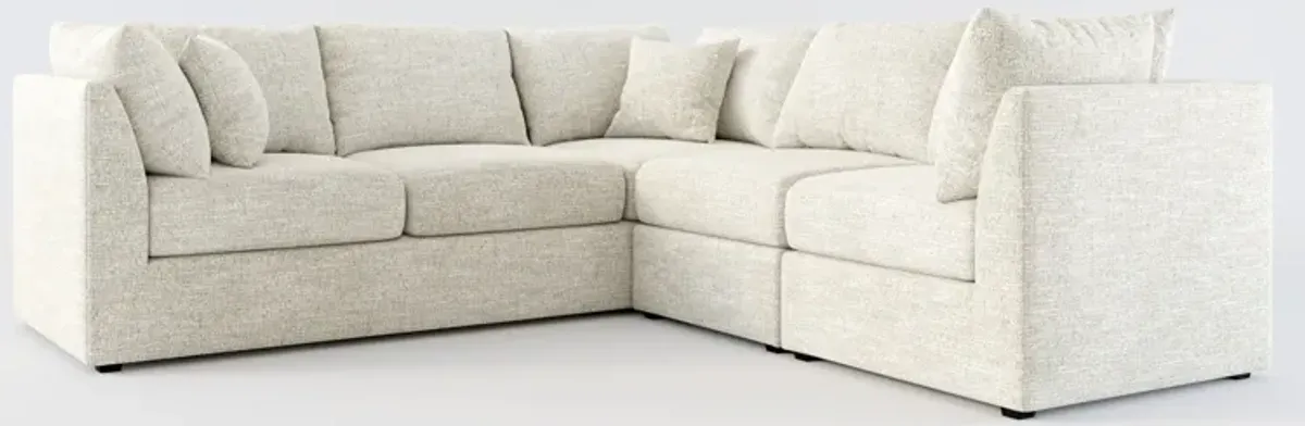 Nest Foam Comfort 3-Piece Small Sectional - M Ivory