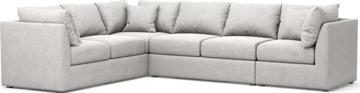 Nest Foam Comfort 3-Piece Large Sectional - Burmese Granite