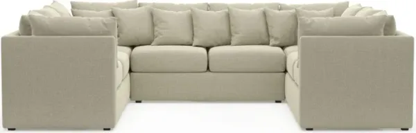 Nest Foam Comfort Eco Performance 3-Piece Pit Sectional - Broderick Charcoal