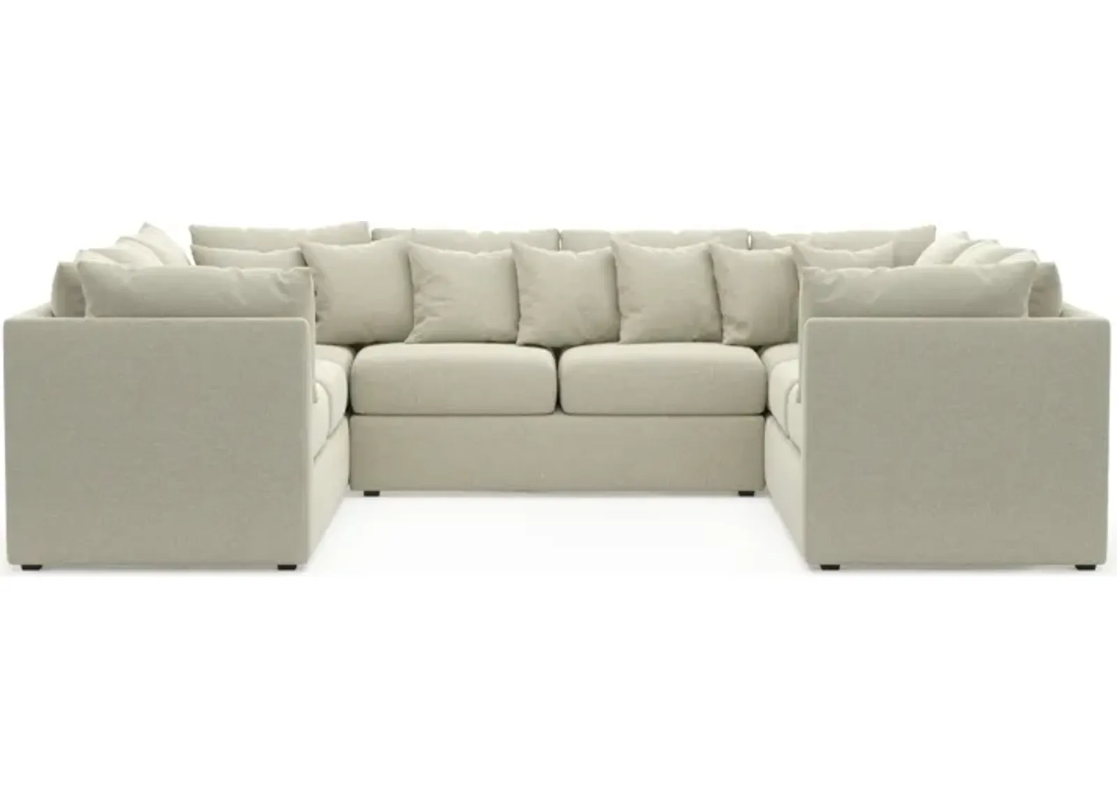 Nest Foam Comfort Eco Performance 3-Piece Pit Sectional - Liv Dove