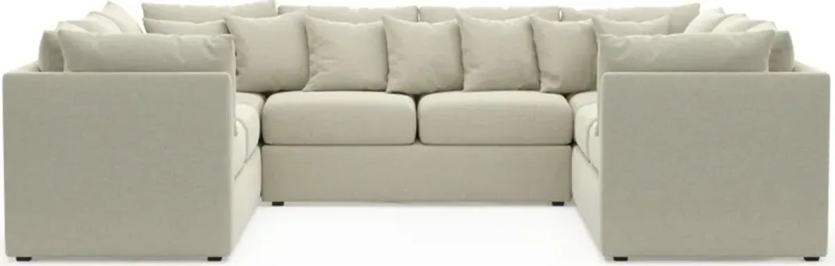 Nest Foam Comfort Eco Performance 3-Piece Pit Sectional - Liv Dove