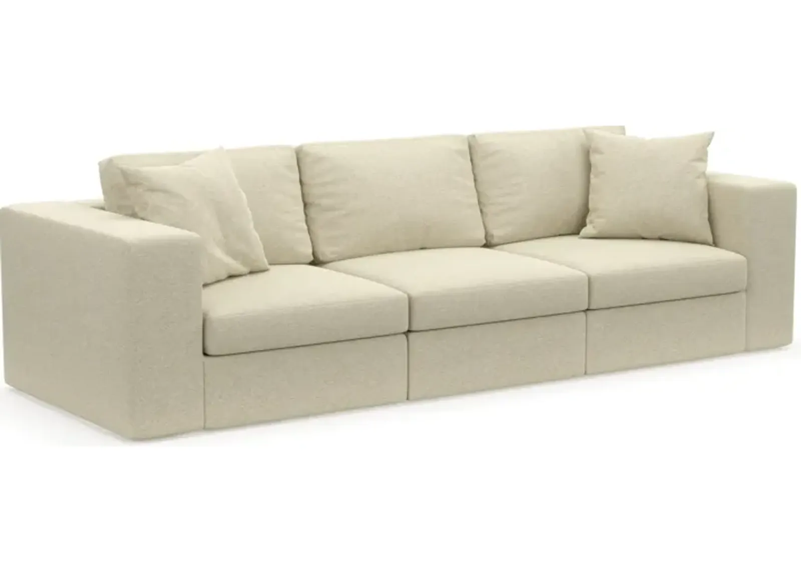 Collin Hybrid Comfort Eco Performance Fabric 3-Piece Sofa - Bridger Shell