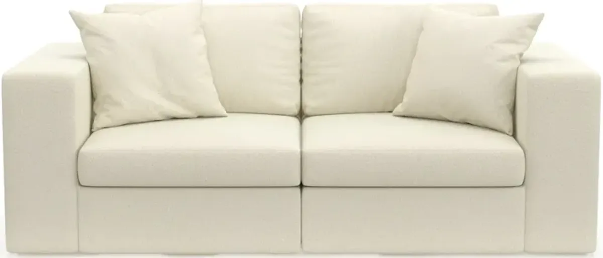 Collin Hybrid Comfort Eco Performance Fabric 2-Piece Sofa - Fincher Ivory