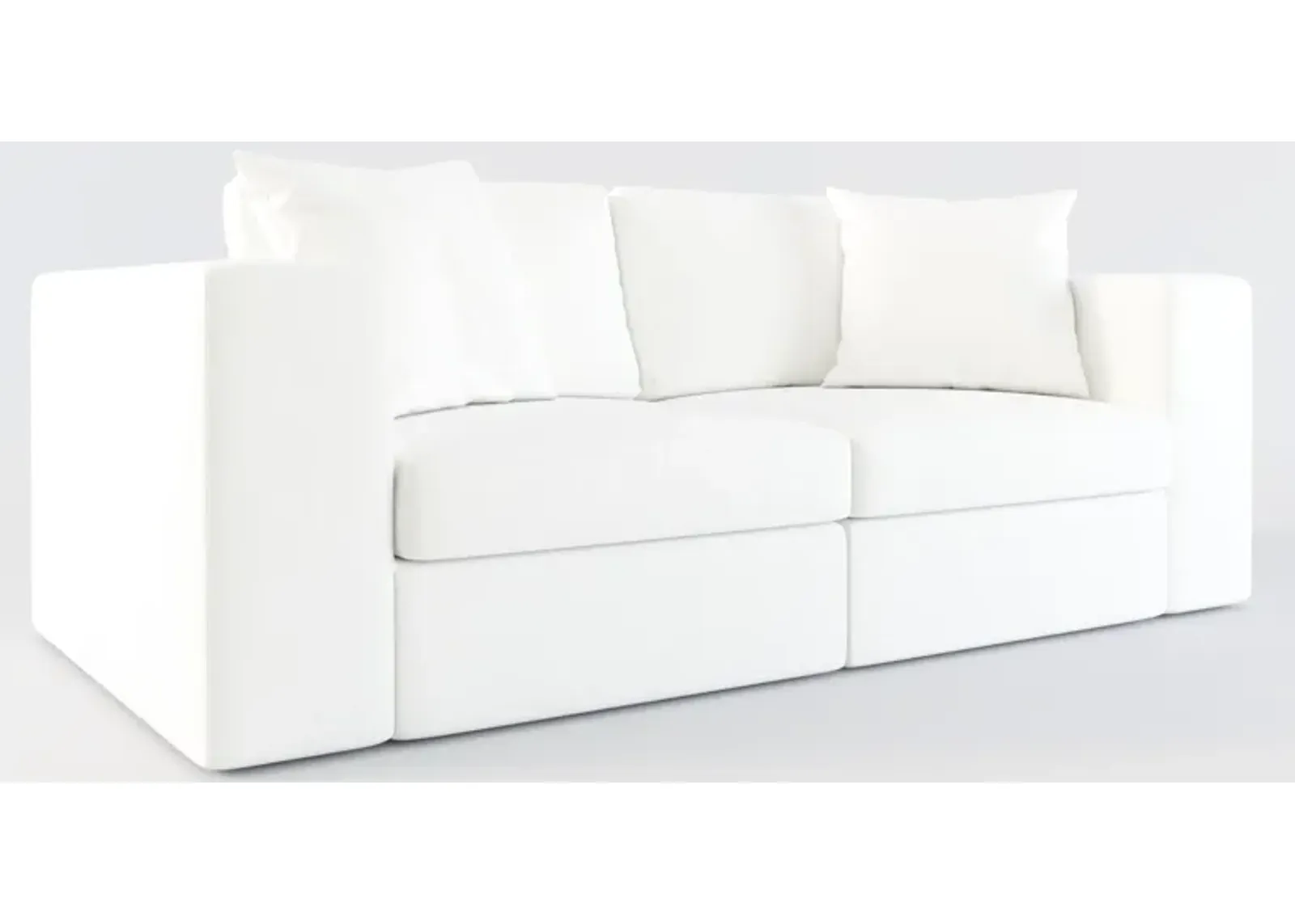 Collin Hybrid Comfort 2-Piece Sofa - Contessa Vanilla