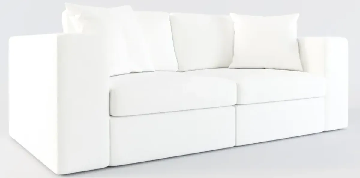 Collin Hybrid Comfort 2-Piece Sofa - Contessa Vanilla