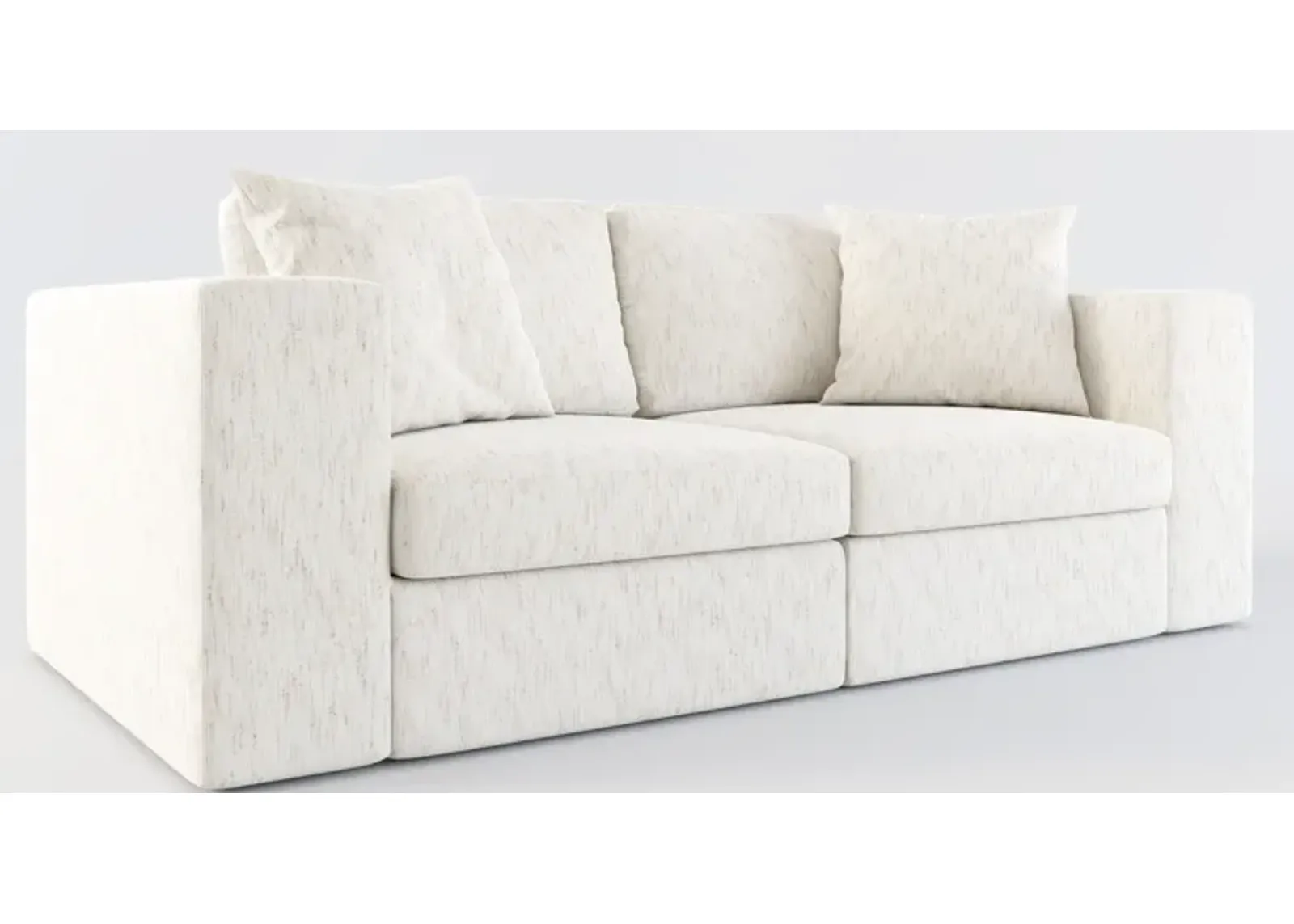 Collin Hybrid Comfort 2-Piece Sofa - P.T. Cream