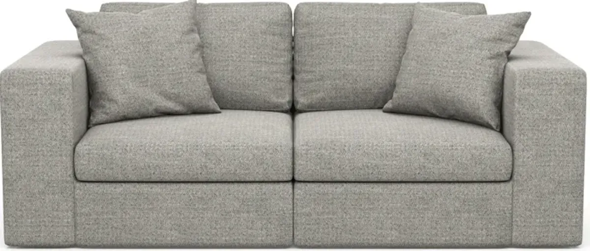 Collin 2-Piece Hybrid Comfort Sofa - Pandora Pepper