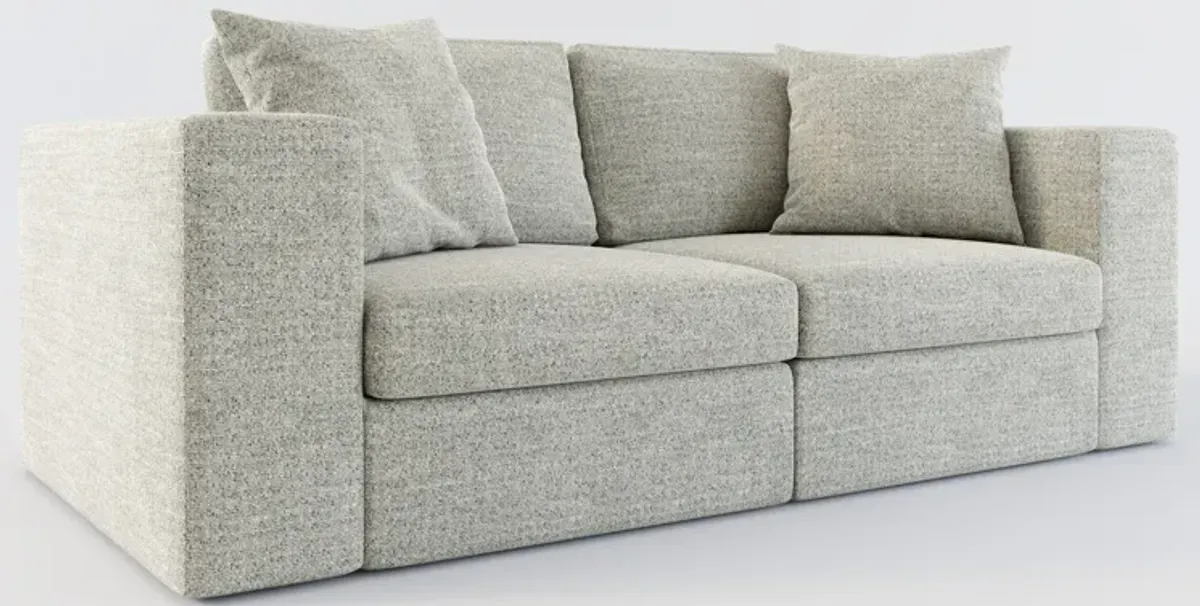 Collin 2-Piece Hybrid Comfort Sofa - Pandora Pepper