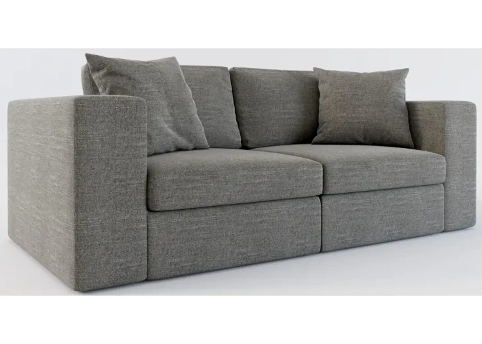 Collin 2-Piece Hybrid Comfort Sofa - Curious Charcoal