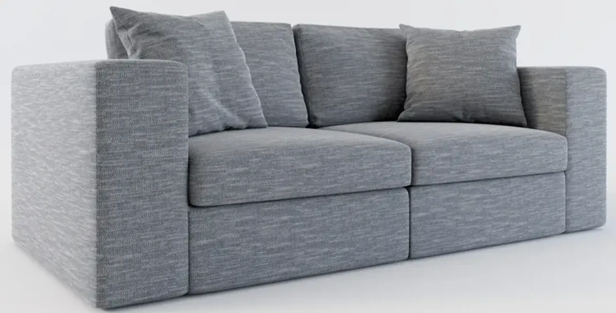 Collin Hybrid Comfort 2-Piece Sofa - Dudley Indigo