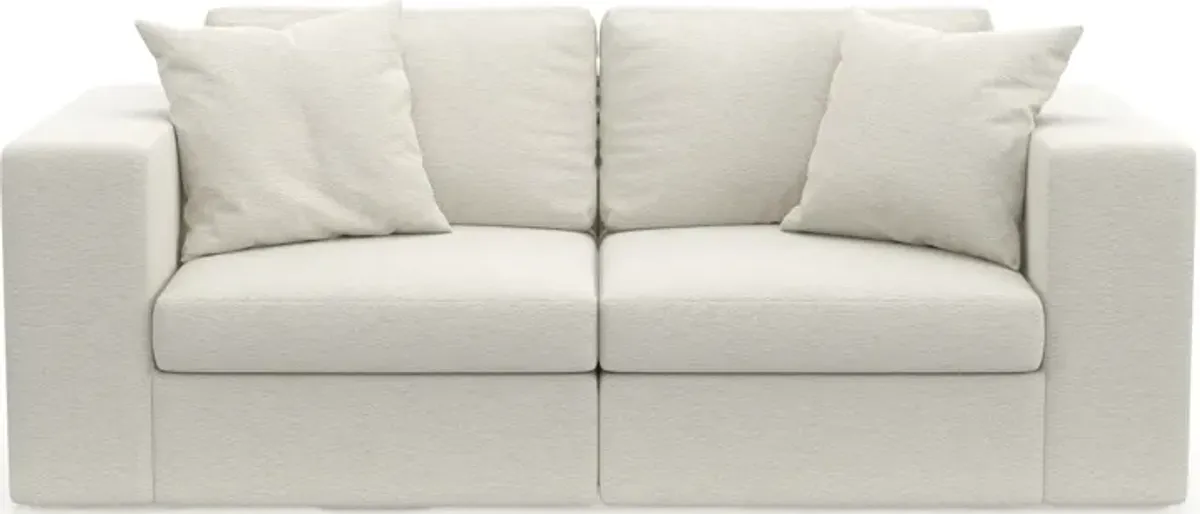 Collin Hybrid Comfort 2-Piece Sofa - Living Large White