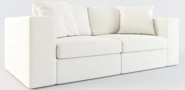 Collin Hybrid Comfort 2-Piece Sofa - Living Large White