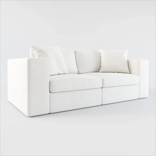Collin Hybrid Comfort 2-Piece Sofa - Bloke Snow
