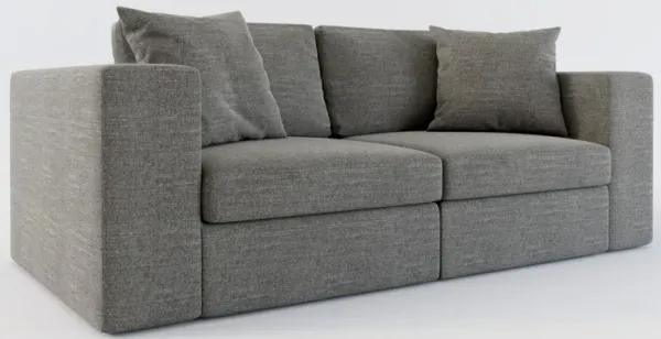 Collin 2-Piece Foam Comfort Sofa - Curious Charcoal