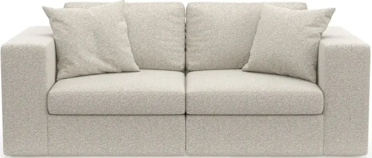 Collin Foam Comfort 2-Piece Sofa - Muse Stone