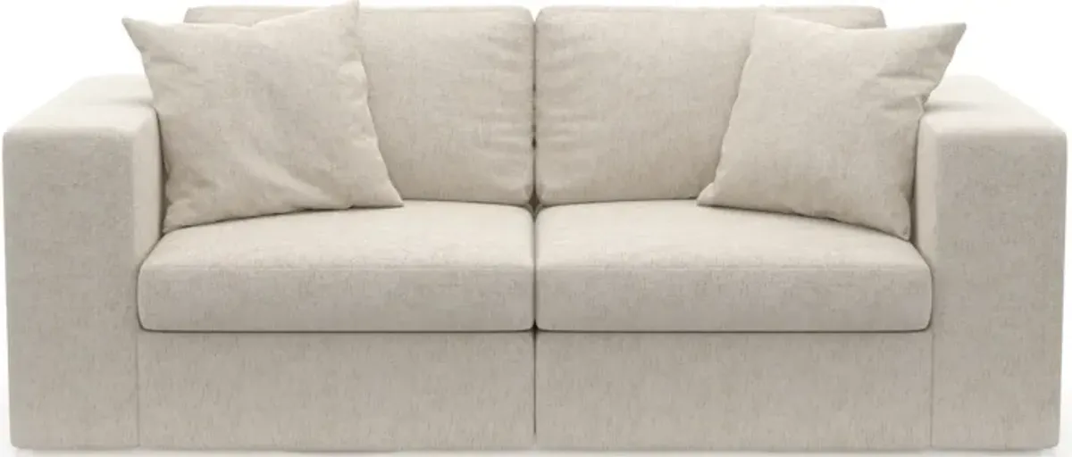 Collin Foam Comfort 2-Piece Sofa - M Ivory