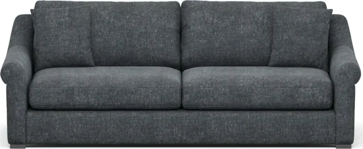 Bowery Foam Comfort 97" Sofa - Contessa Shadow