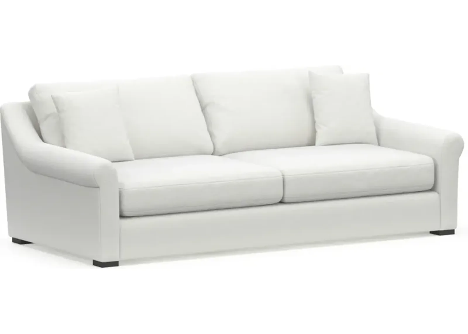 Bowery 97" Foam Comfort Sofa  - Contessa Vanilla