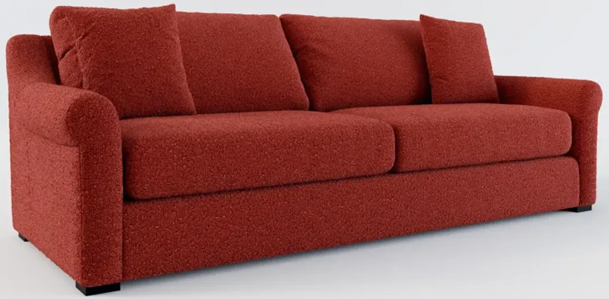 Bowery Foam Comfort 97" Sofa - Bloke Brick