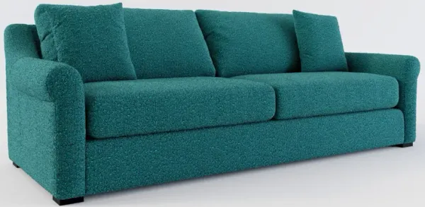 Bowery Foam Comfort 97" Sofa - Bloke Peacock