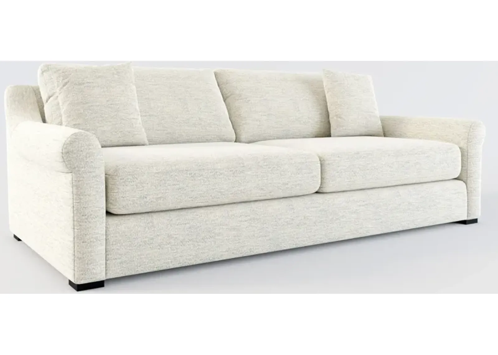 Bowery Foam Comfort 97" Sofa - Merino Chalk