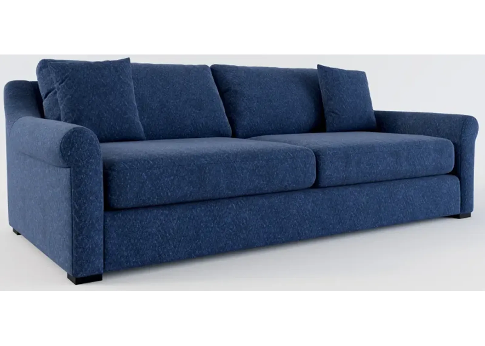 Bowery Foam Comfort 97" Sofa - Oslo Navy