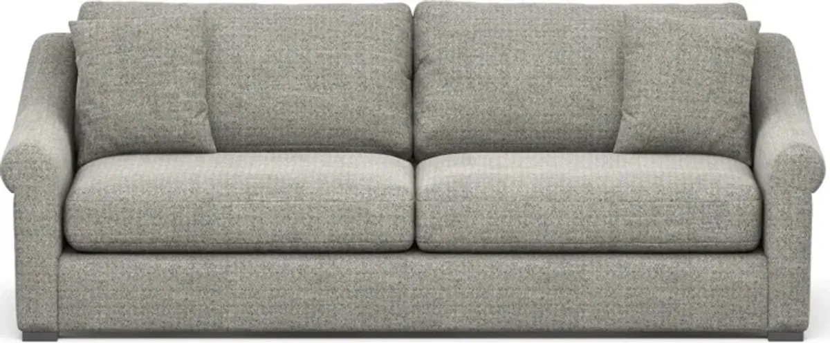 Bowery Foam Comfort 97" Sofa - Pandora Pepper