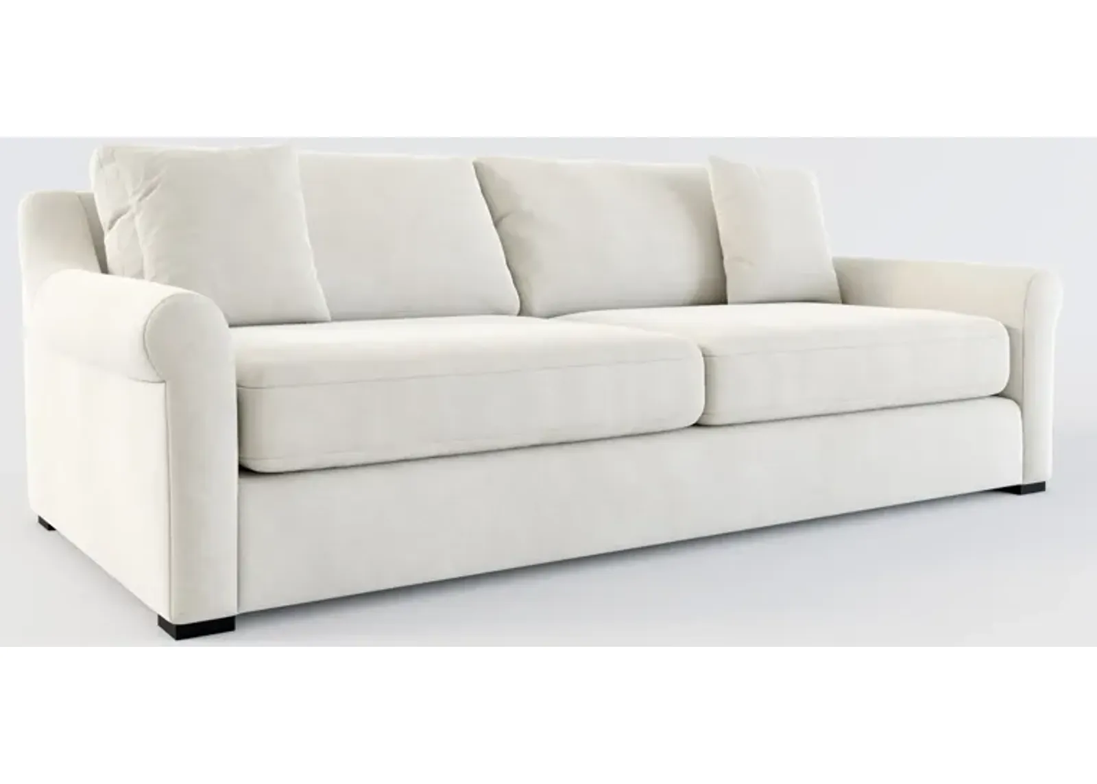 Bowery Foam Comfort 97" Sofa - Laurent Beach