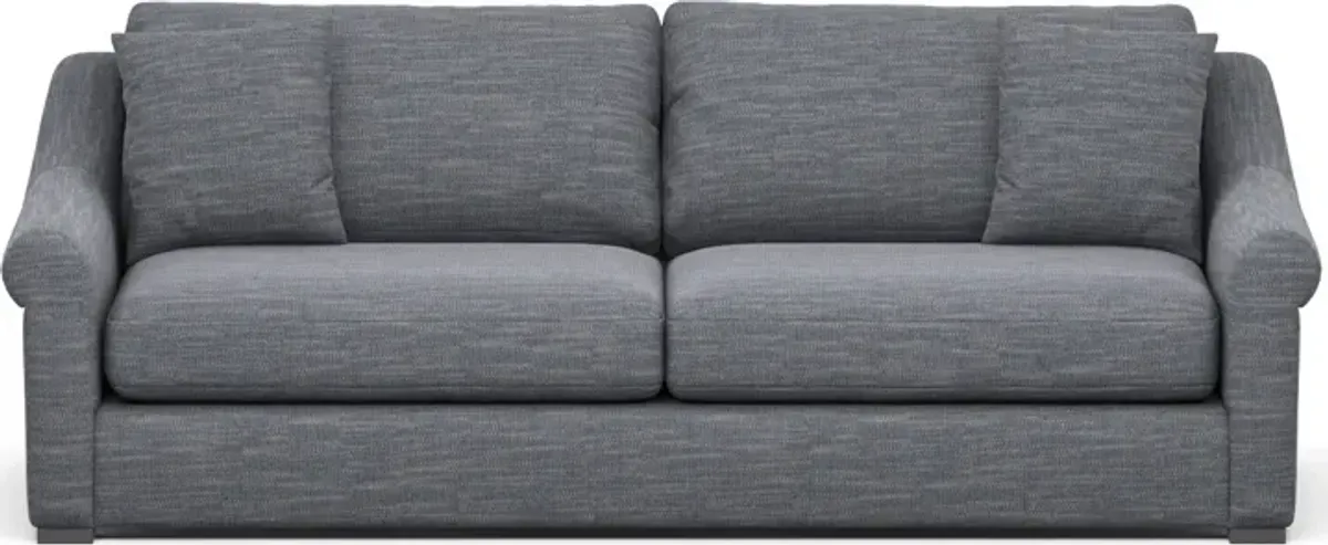 Bowery Foam Comfort 97" Sofa - Dudley Indigo