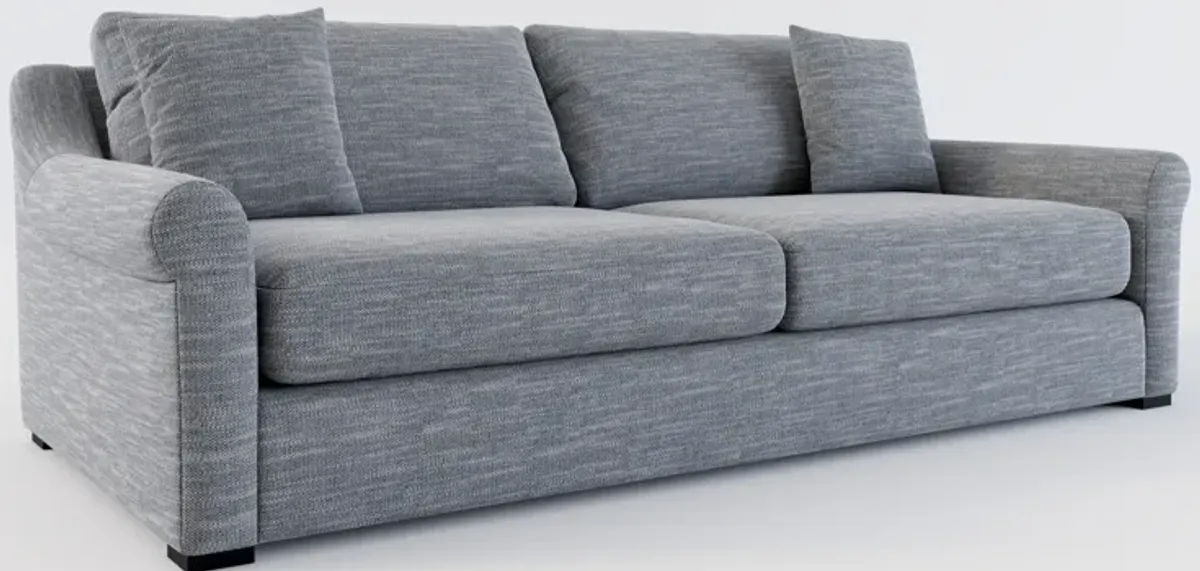 Bowery Foam Comfort 97" Sofa - Dudley Indigo