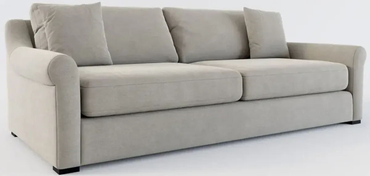 Bowery Foam Comfort 97" Sofa - Abington Fog