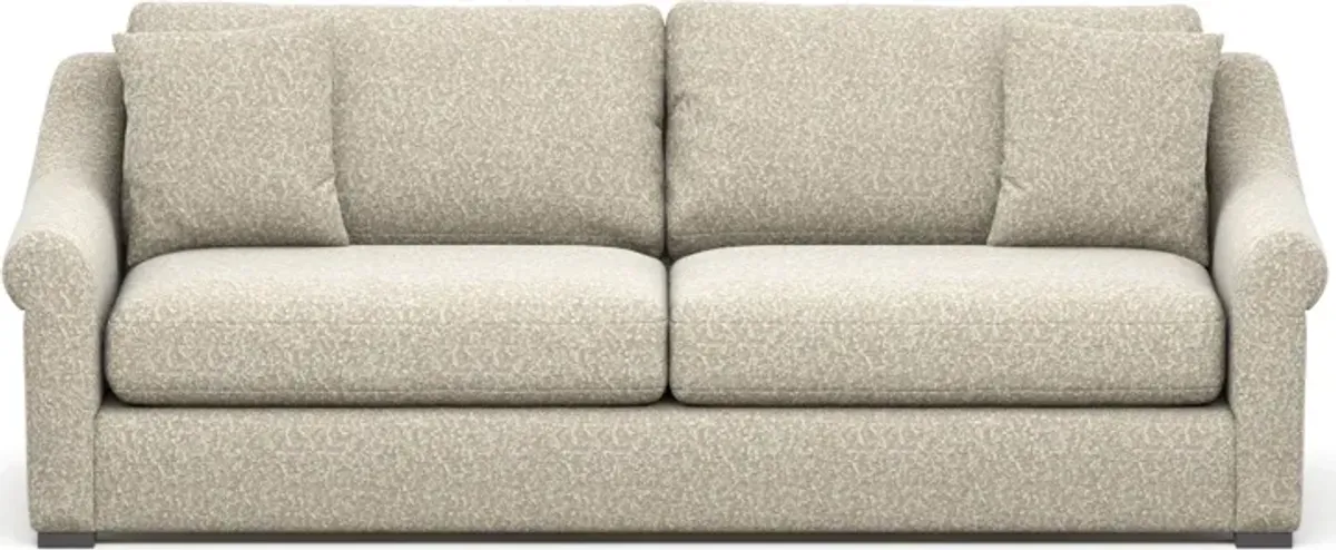 Bowery Foam Comfort 97" Sofa - Bloke Cotton