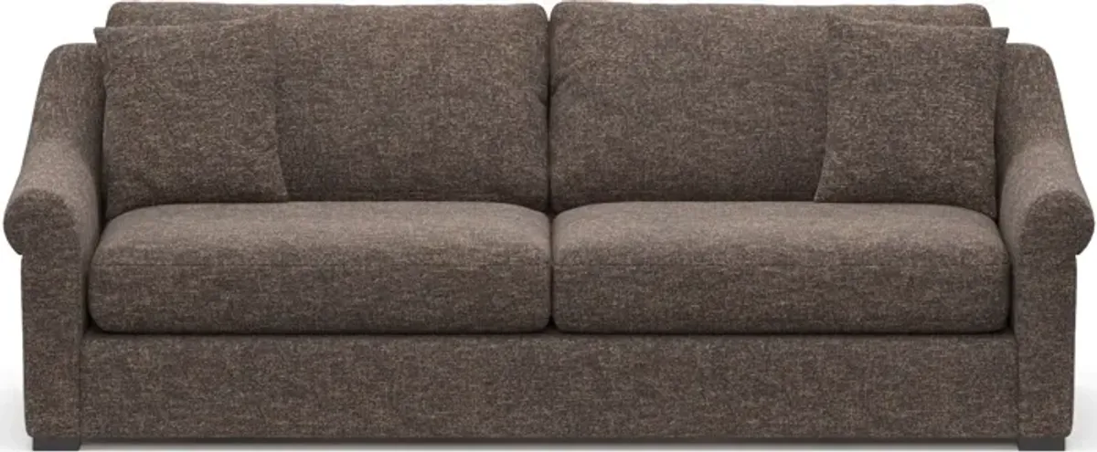 Bowery 97" Foam Comfort Sofa  - M Walnut